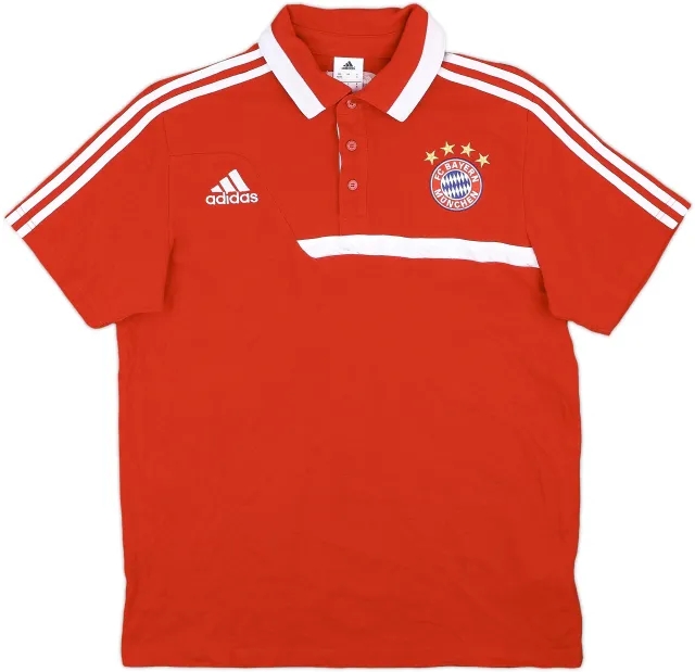 2013-14 Bayern Munich adidas Polo Shirt - 8/10 - (L)