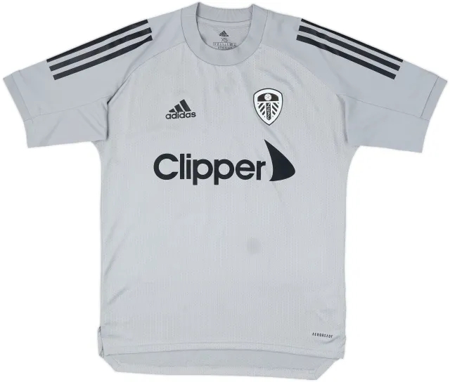 adidas Leeds United Mens SS Home Shirt 2020/21