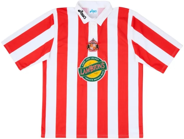 Asics Sunderland Mens SS Home Shirt 1997/99