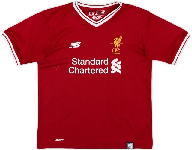 2017-18 Liverpool 125 Years Home Shirt - 6/10 - (4-5 Years)