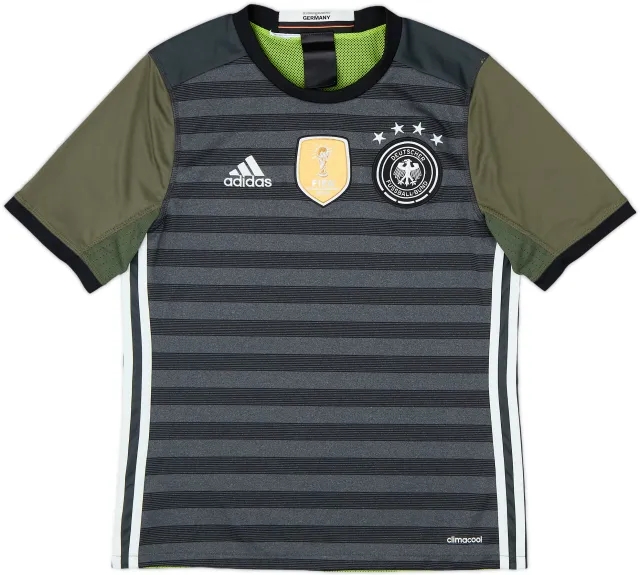 adidas Germany Boys SS Away Shirt 2015