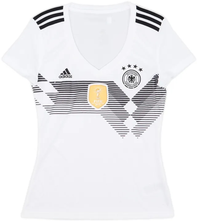 adidas Germany Womens SS Home Shirt 2018