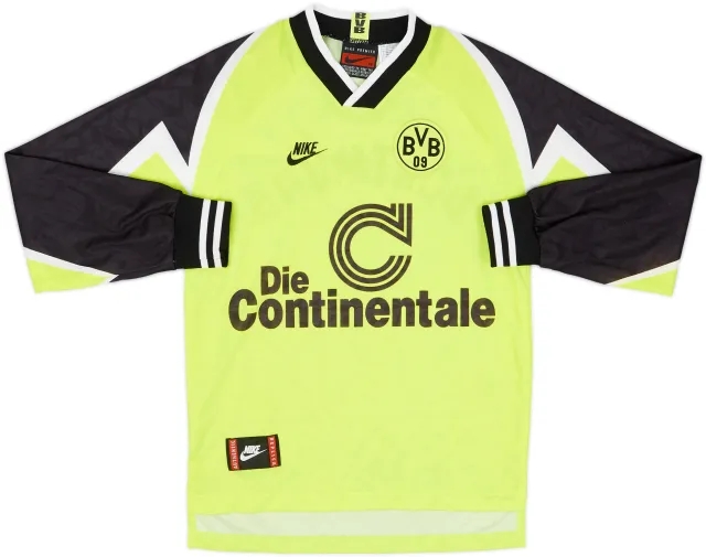 Nike Borussia Dortmund Mens LS Home Shirt 1995/96
