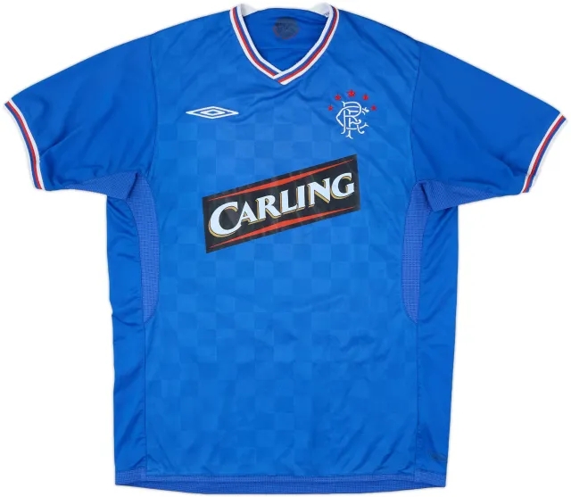 Umbro Rangers Mens SS Home Shirt 2009/10