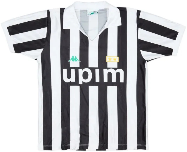 1991-92 Juventus Home Shirt - 8/10 - (M)