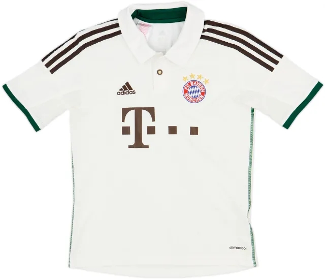adidas Bayern Munich Boys SS Away Shirt 2013/14
