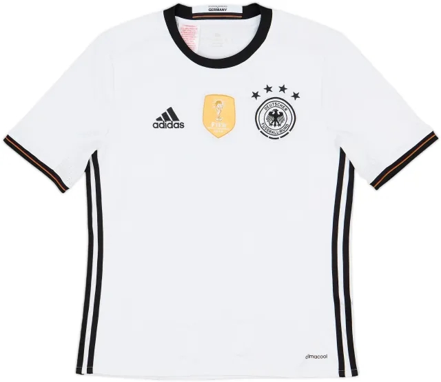 adidas Germany Boys SS Home Shirt 2016