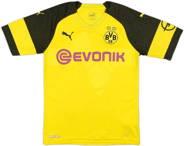 Puma Borussia Dortmund Mens SS Home Shirt 2018/19