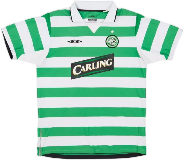 Umbro Celtic Boys SS Home Shirt 2004/05