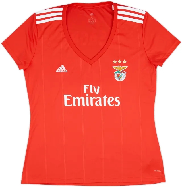 adidas Benfica Womens SS Home Shirt 2018/19