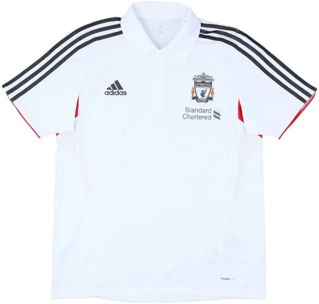2011-12 Liverpool adidas Polo Shirt - 9/10 - (L)