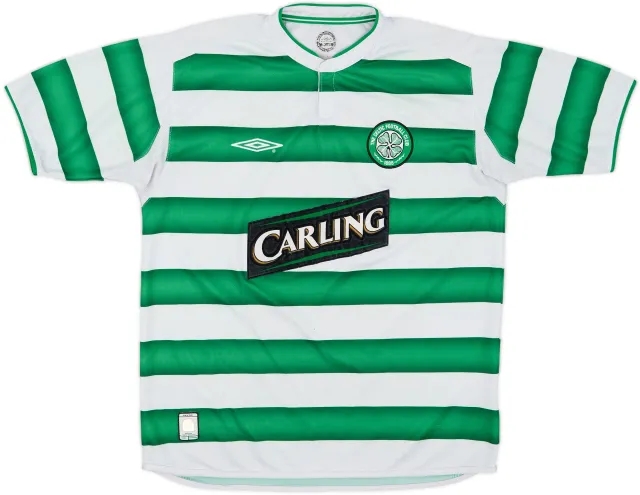Umbro Celtic Mens SS Home Shirt 2003/04