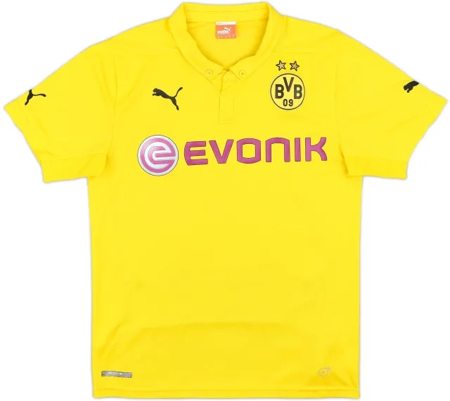Puma Borussia Dortmund Mens SS Home Shirt 2014/15