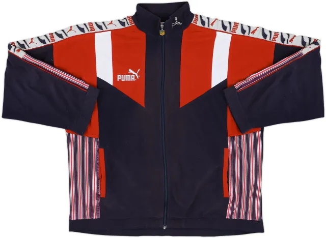 1996-98 Atletico Madrid Puma Track Jacket - 7/10 - (XL)