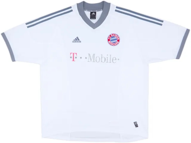 adidas Bayern Munich Mens SS Away Shirt 2002/03