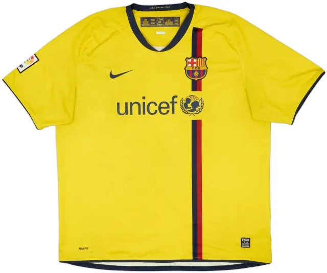Nike Barcelona Mens SS Away Shirt 2008/10