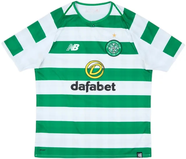 NewBalance Celtic Mens SS Home Shirt 2018/19