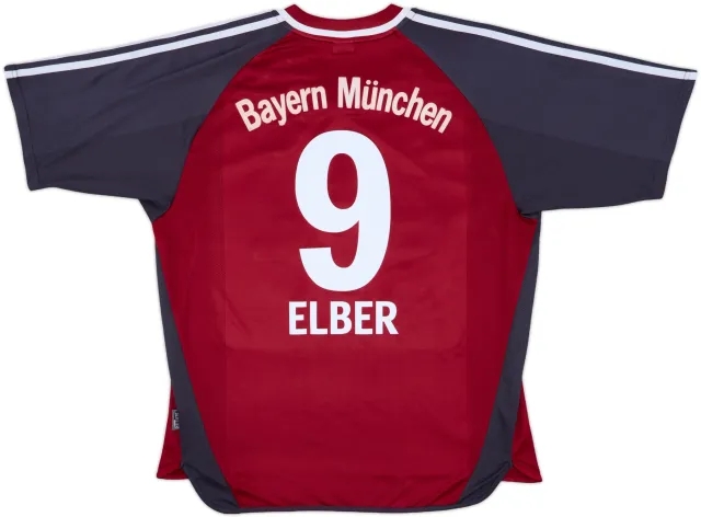 adidas Bayern Munich Mens SS Home Shirt 2001/02