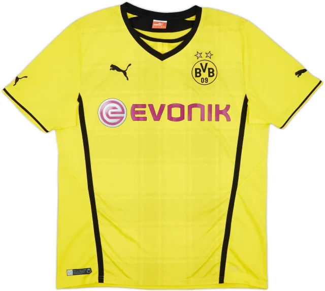 Puma Borussia Dortmund Mens SS Home Shirt 2013/14