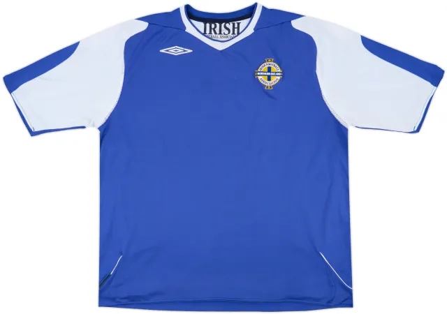Away Northern Ireland Mens SS Away Shirt 2006