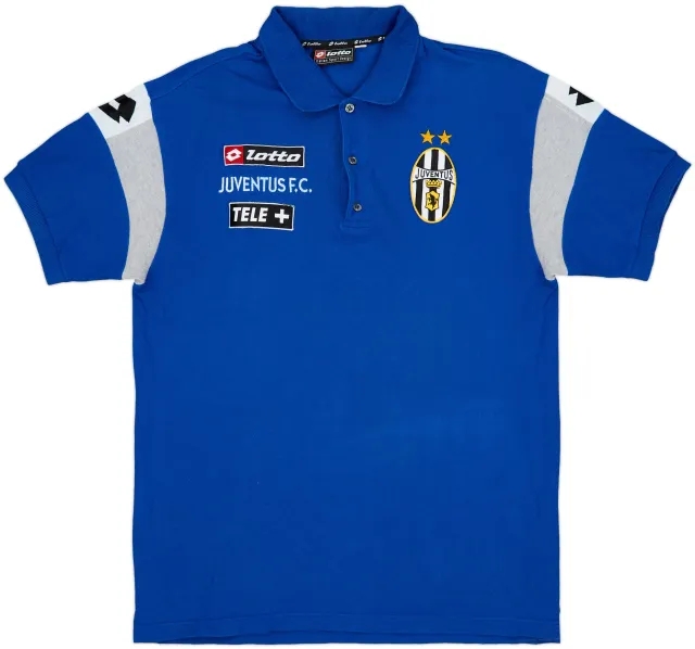 2001-02 Juventus Lotto Polo Shirt - 8/10 - (XL)