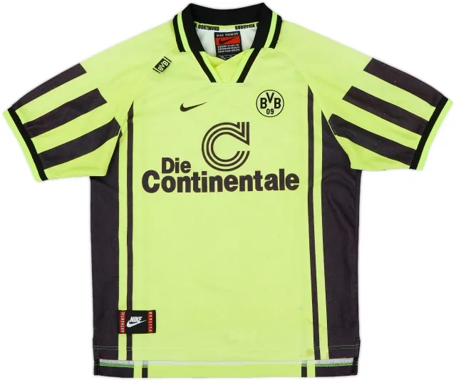 Nike Borussia Dortmund Boys SS Home Shirt 1996/97