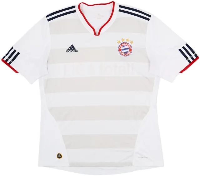 adidas Bayern Munich Mens SS Away Shirt 2010/11