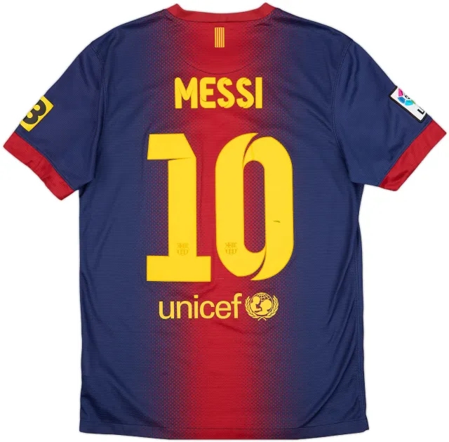 Nike Barcelona Mens SS Home Shirt 2012/13