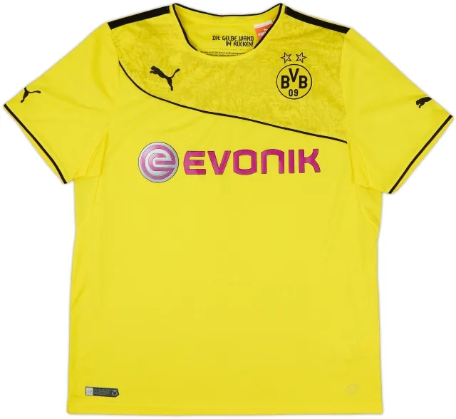 Puma Borussia Dortmund Mens SS Home Shirt 2013/14