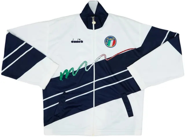 1990 Italy Diadora Track Jacket - 8/10 - (XL)
