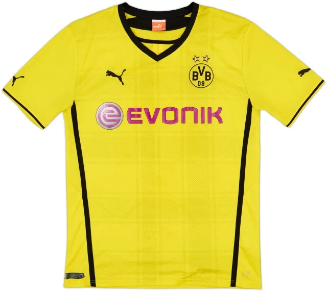 Puma Borussia Dortmund Mens SS Home Shirt 2013/14