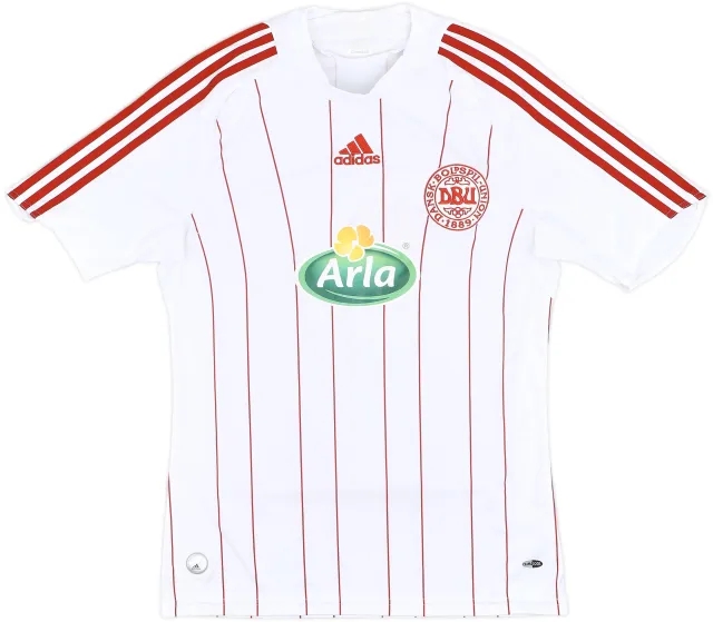 adidas Denmark Mens SS Away Shirt 2008