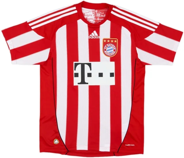 adidas Bayern Munich Boys SS Home Shirt 2010/11