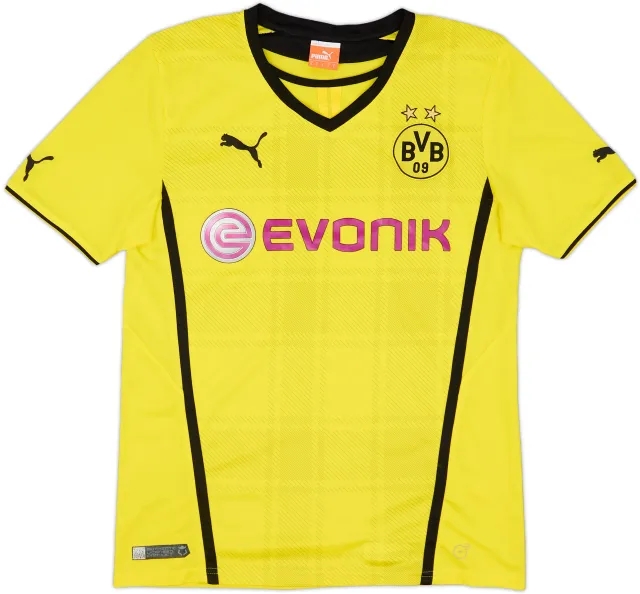 Puma Borussia Dortmund Mens SS Home Shirt 2013/14