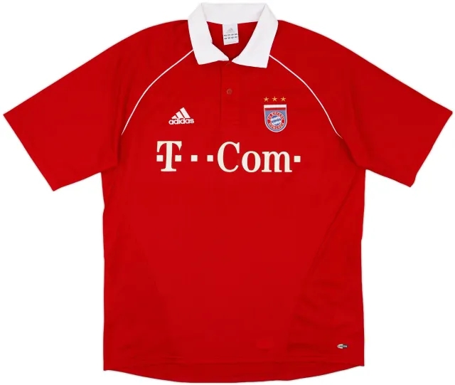 adidas Bayern Munich Mens SS Home Shirt 2005/06
