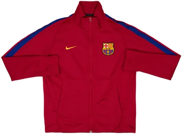 2017-18 Barcelona Nike Track Jacket - 8/10 - (M)