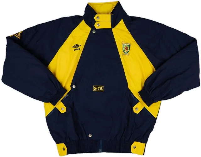 1990-92 Scotland Umbro Track Jacket - 8/10 - (L)