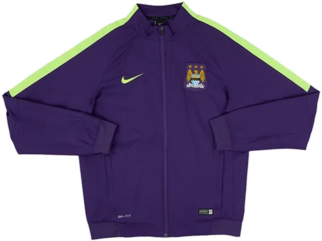 2014-15 Manchester City Nike Track Jacket - 7/10 - (M)