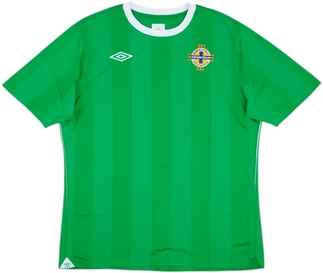 Umbro Northern Ireland Mens SS Home Shirt 2010