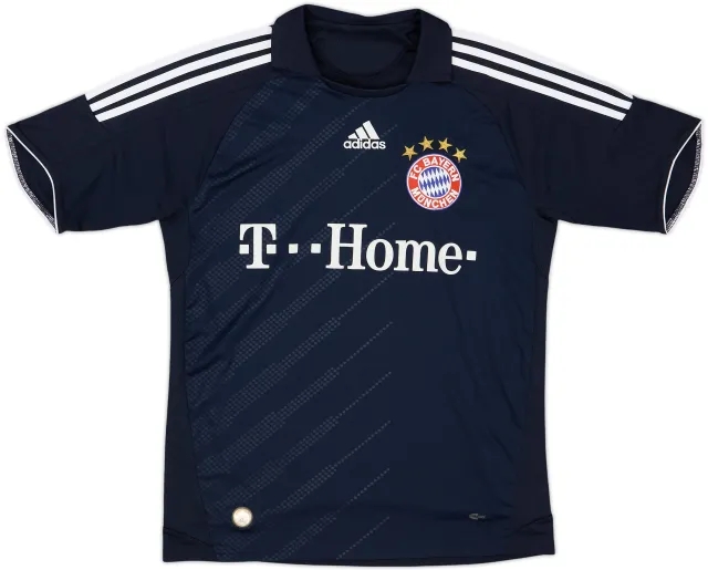 adidas Bayern Munich Boys SS Away Shirt 2008/09