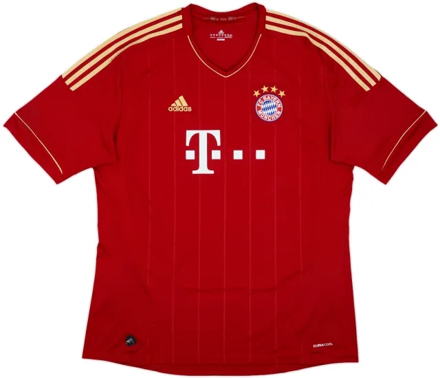 adidas Bayern Munich Mens SS Home Shirt 2011/13