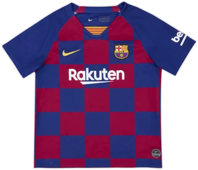 Nike Barcelona Mens SS Home Shirt 2019/20