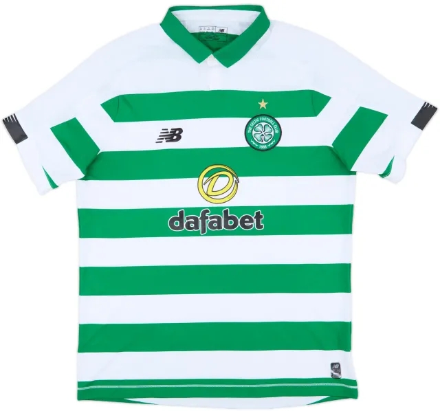 NewBalance Celtic Mens SS Home Shirt 2019/20