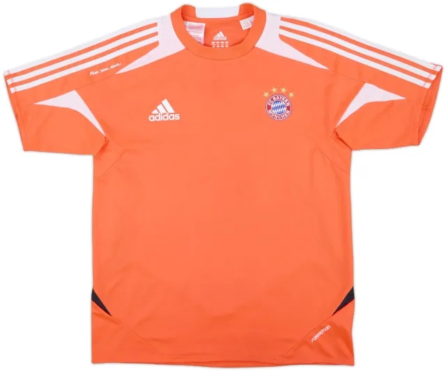 adidas Bayern Munich Boys SS Home Shirt 2012/13