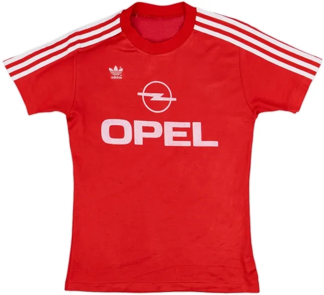 adidas Bayern Munich Mens SS Home Shirt 1989/91