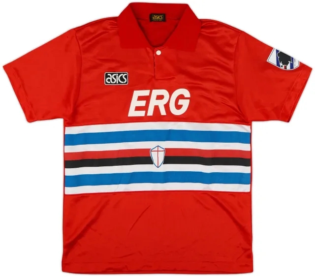 Asics Sampdoria Mens SS Third Shirt 1992/94