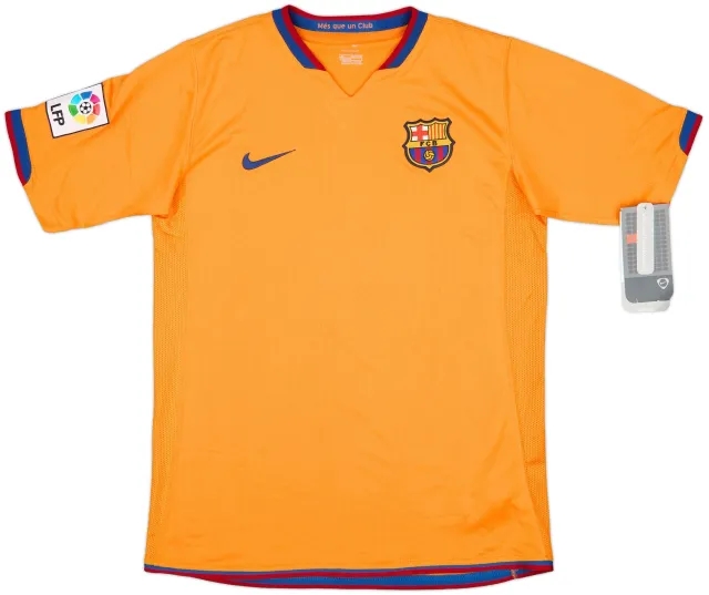 Nike Barcelona Boys SS Away Shirt 2006/08