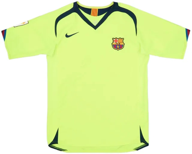 Nike Barcelona Boys SS Away Shirt 2005/06