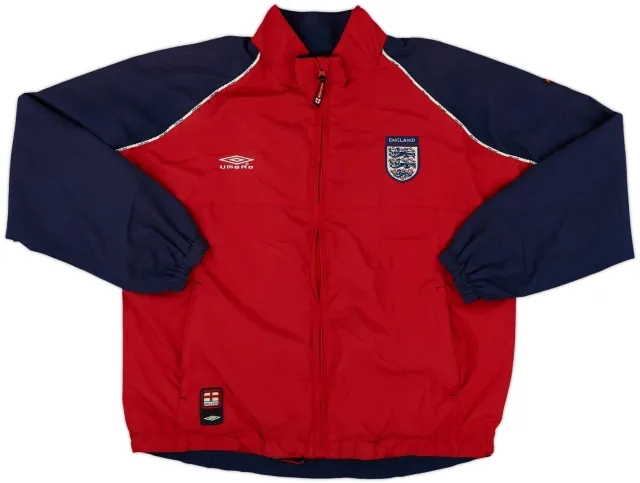 2004-06 England Umbro Track Jacket - 8/10 - (S)