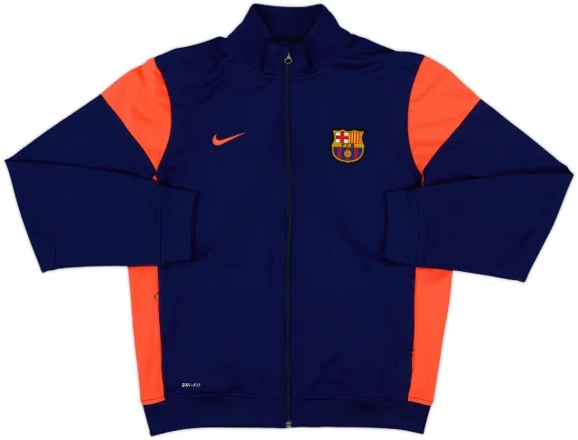 2014-15 Barcelona Nike Track Jacket - 8/10 - (XL.Boys)